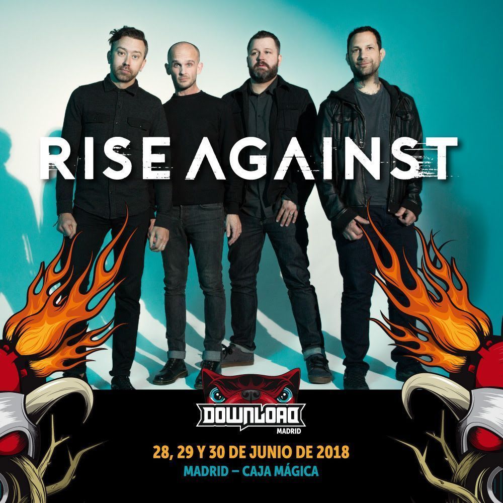 Rise against download festival amdrid rock and blog
