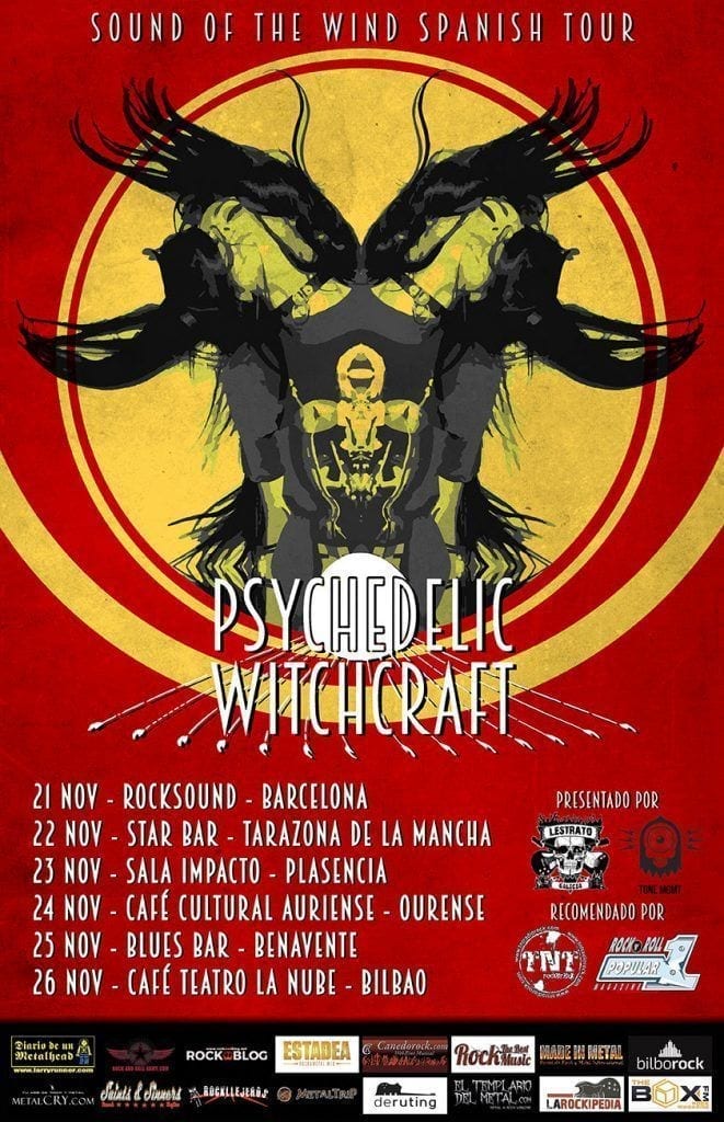 Rock and blog cartel gira witchcraft