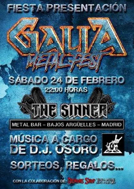 Fiesta de presentacion galia metal fest 2018