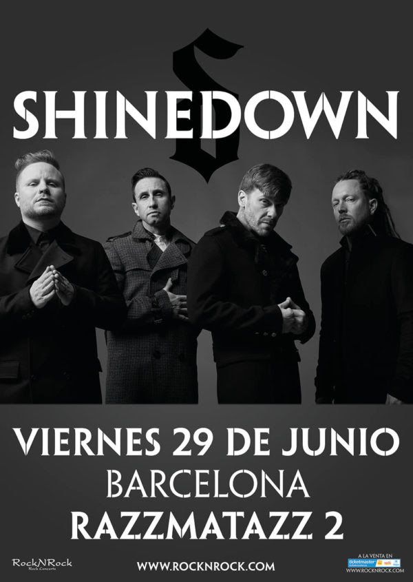 Shinedown barcelona 2018