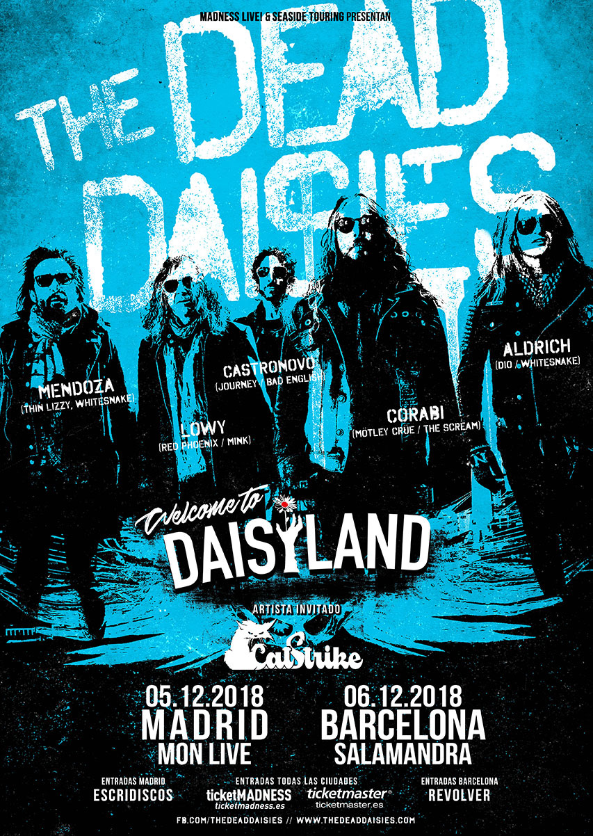 Cartel the dead daisies - rock and blog