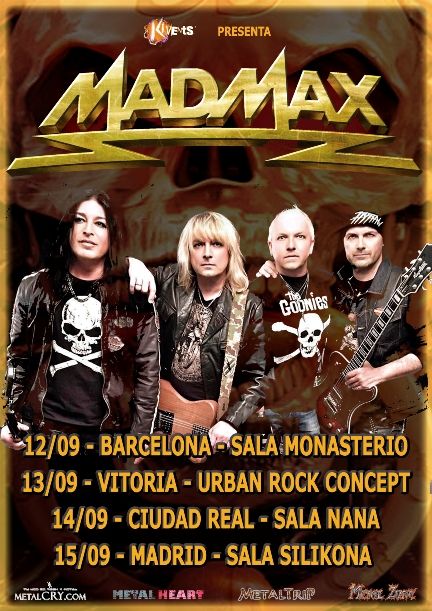 cartel mad max tour spain 2019
