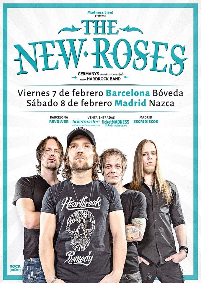 The new roses gira espana 2020 - rock and blog