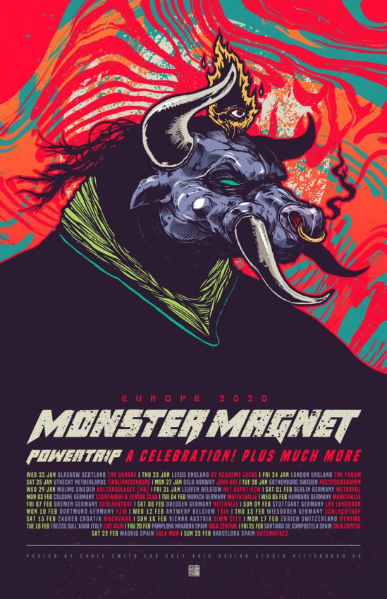 Cartel monster magnet ok - rock and blog