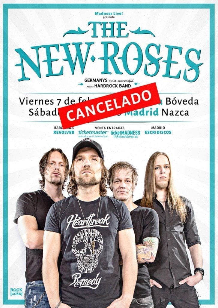 Cancelado new roses - rock and blog
