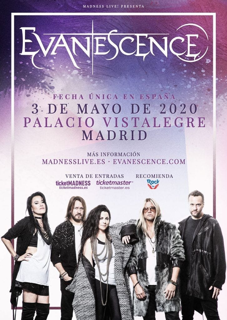 Evanescence web - rock and blog