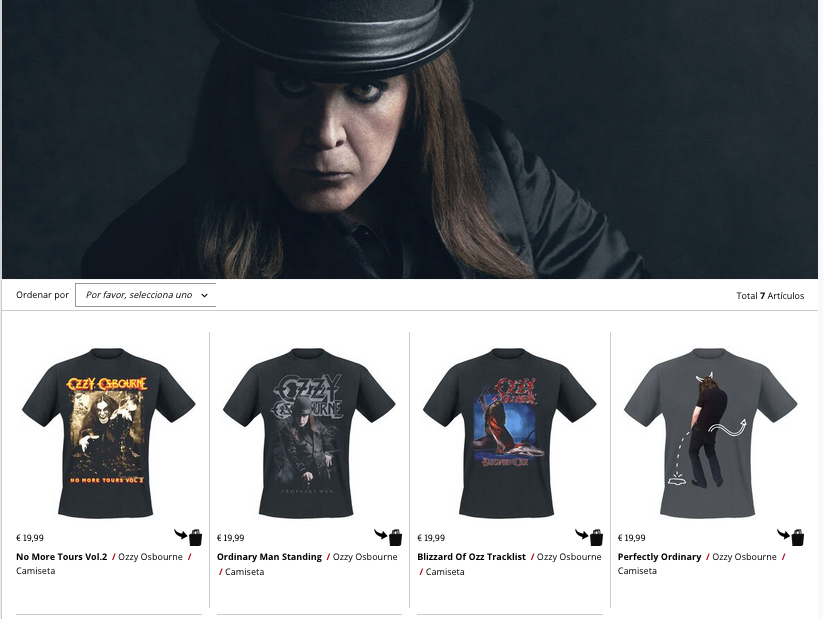 Ozzy merch - rock and blog