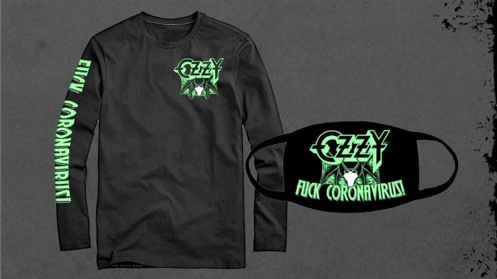 Ozzy coronavirus shirt - rock and blog