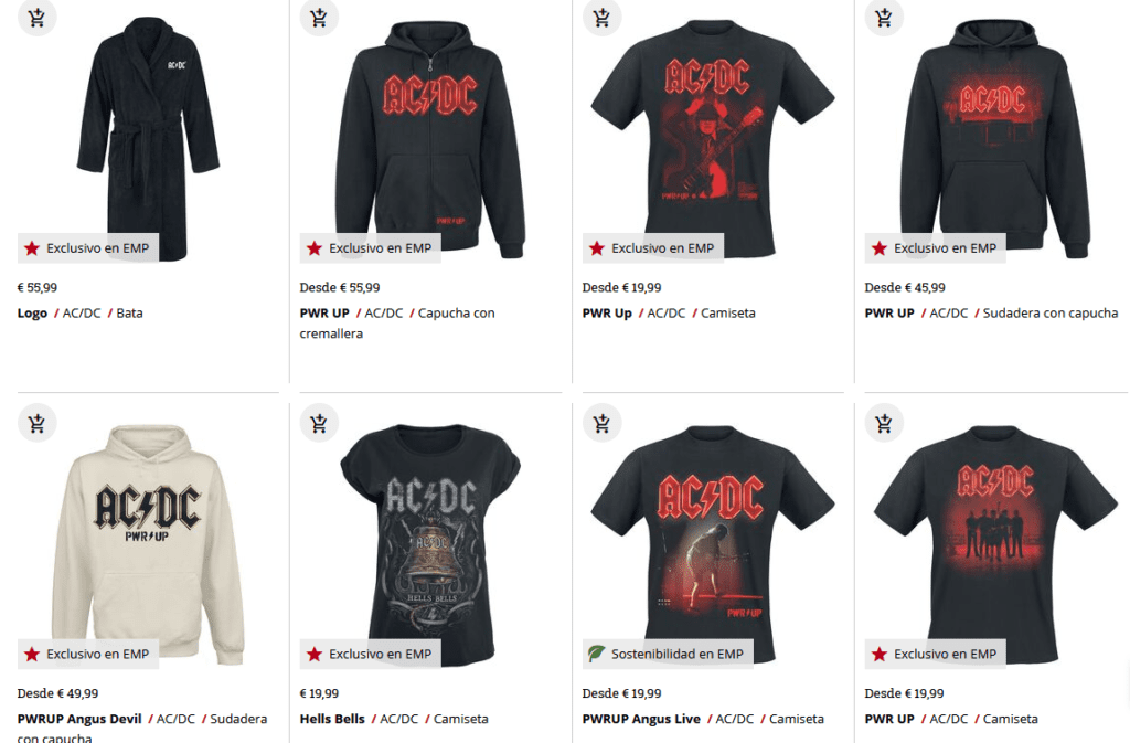 Acdc power up merch - rock and blog
