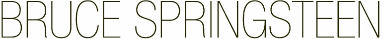 Logotipo oficial de Bruce Springsteen