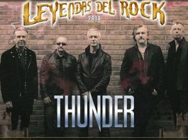 thunder leyendas del rock