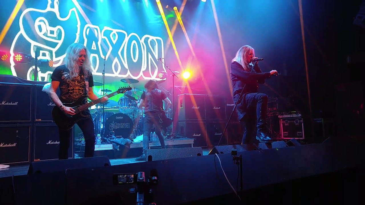 Saxon live - rock and blog