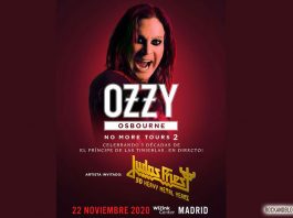 Ozzy Osbourne con Judas Priest en Madrid