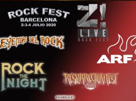 festivales de rock 2020