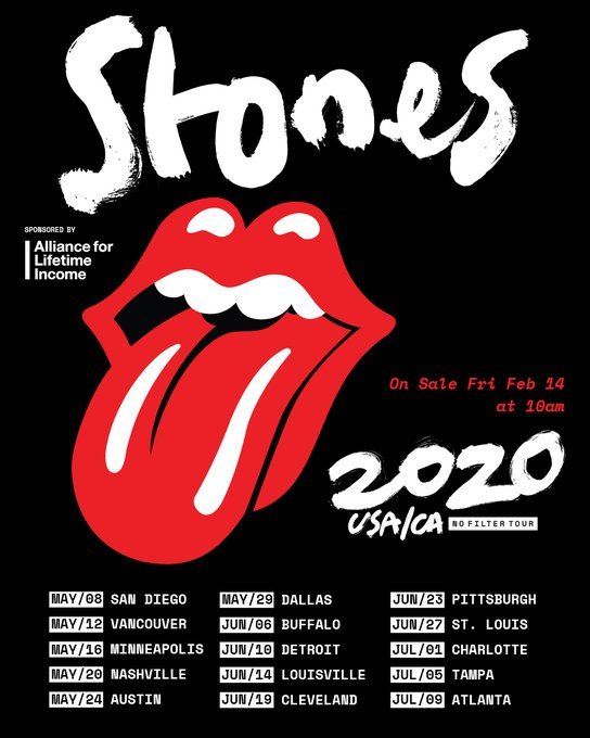THE ROLLING STONES anuncian gira para este 2020 - Rock and Blog