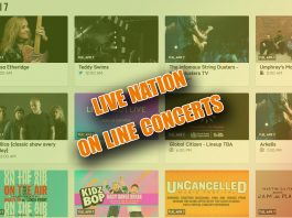 live nation online concerts