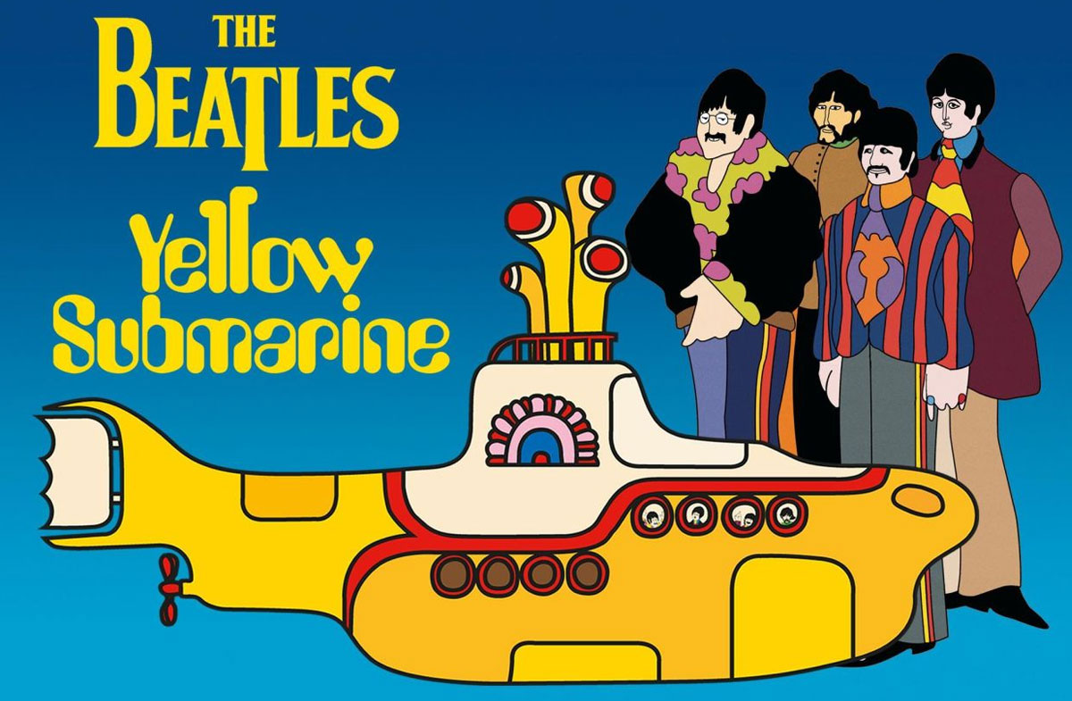 The Beatles transmitirán "Yellow Submarine" en vivo este sábado