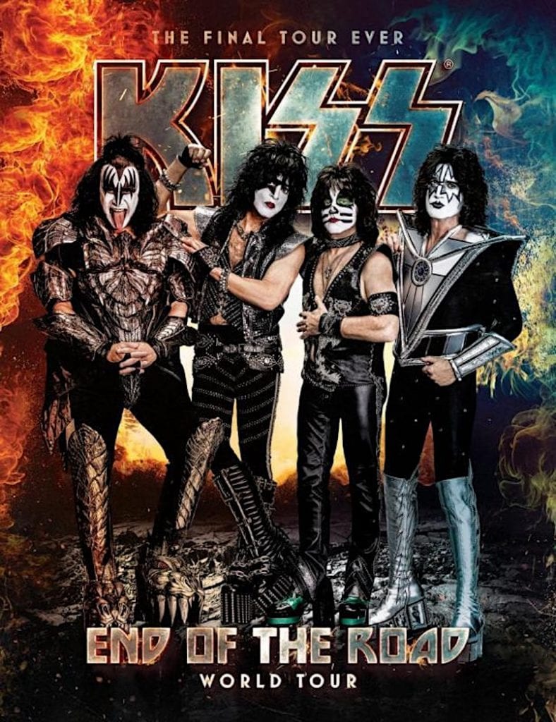 Kiss final tour poster - rock and blog