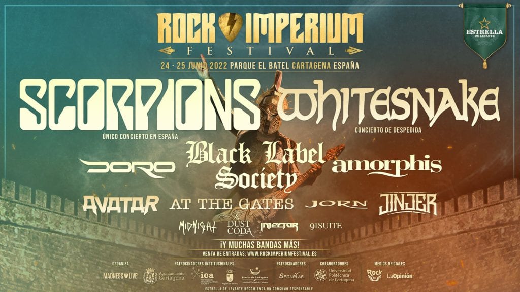 Cartel rock imperium festival 2022 - rock and blog