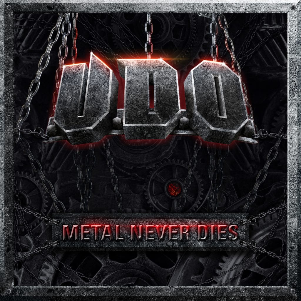 Portada udo singel metal never dies - rock and blog