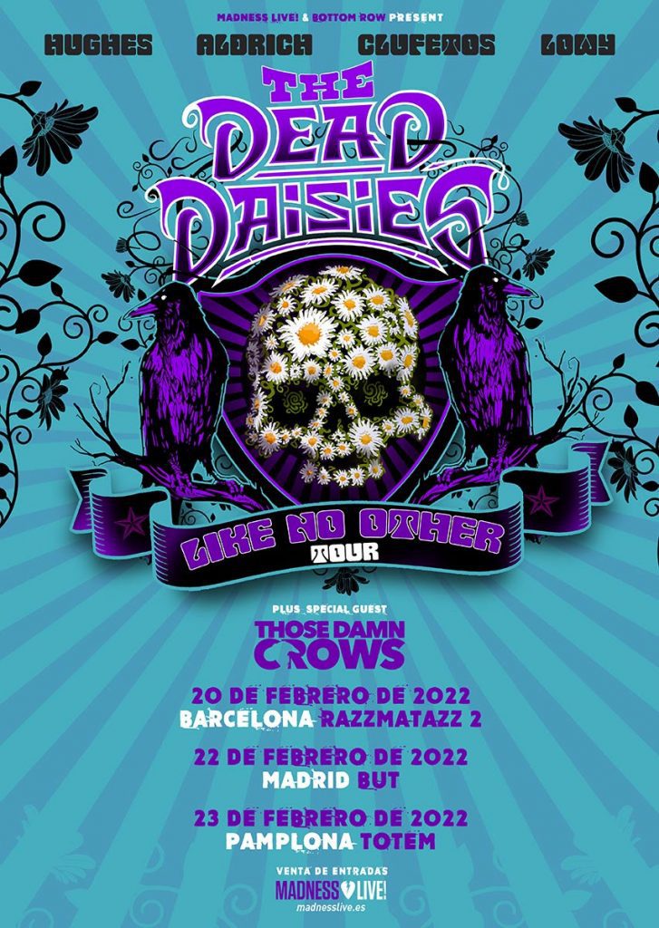 Cartel dead daisies - rock and blog