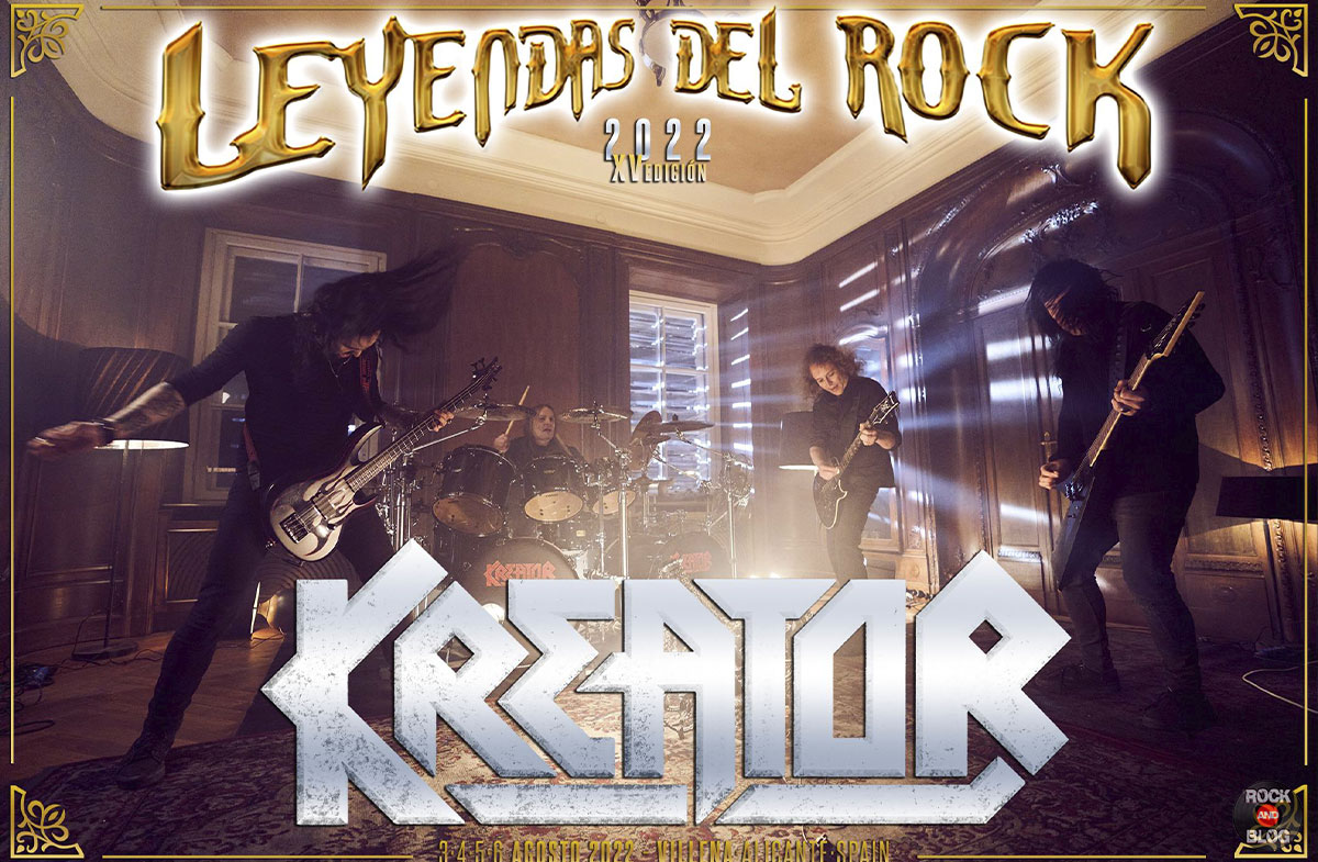 Leyendas del Rock 2023 (Villena): Megadeth, Sepultura, HammerFall Kreator-leyendas-el-rock-2022