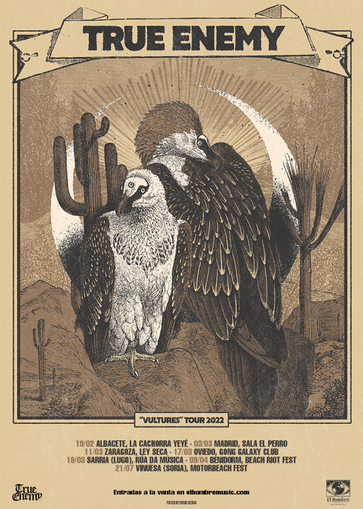 Cartel gira vultures baja - rock and blog