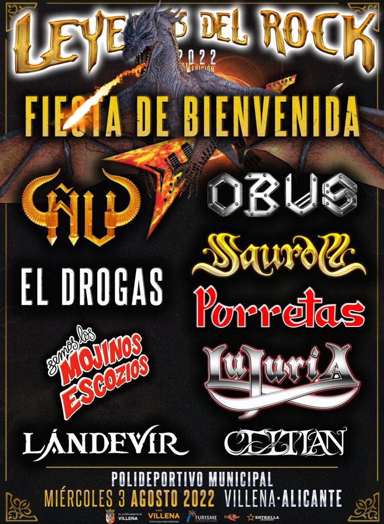 Fiesta bienvenida - rock and blog