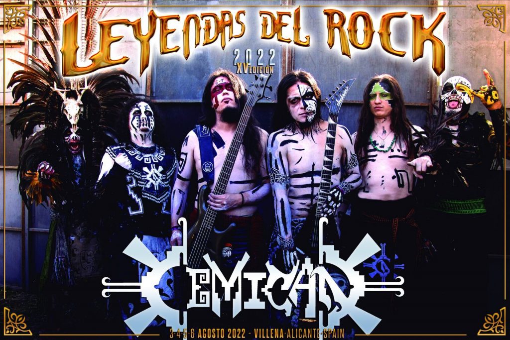 Cemican leyendas del rock 2022 - rock and blog