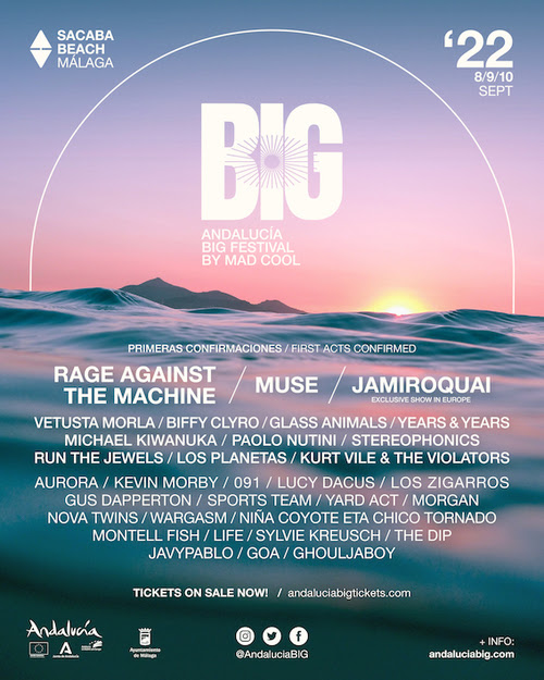 Andalucia big festival 2022 - rock and blog