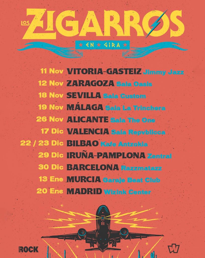 Cartel gira los zigarros 2022 - rock and blog