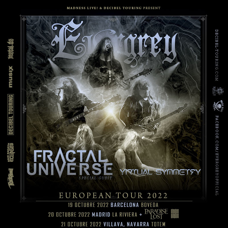 Evergrey tour 2022 - rock and blog