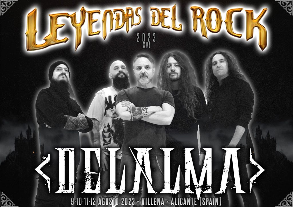 Delalma leyendas del rock 2023 - rock and blog