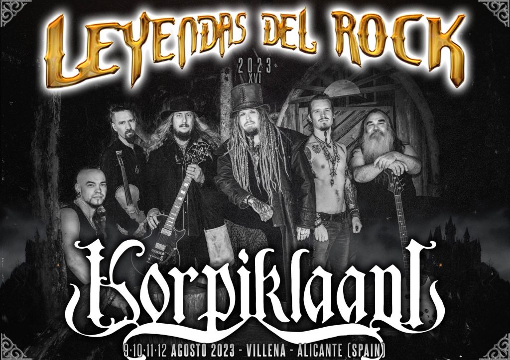 Korpiklaani leyendas del rock 2023 - rock and blog