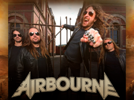 airbourne al z live rock fest