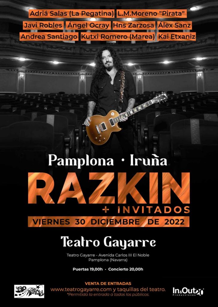 Razkin e invitados - rock and blog