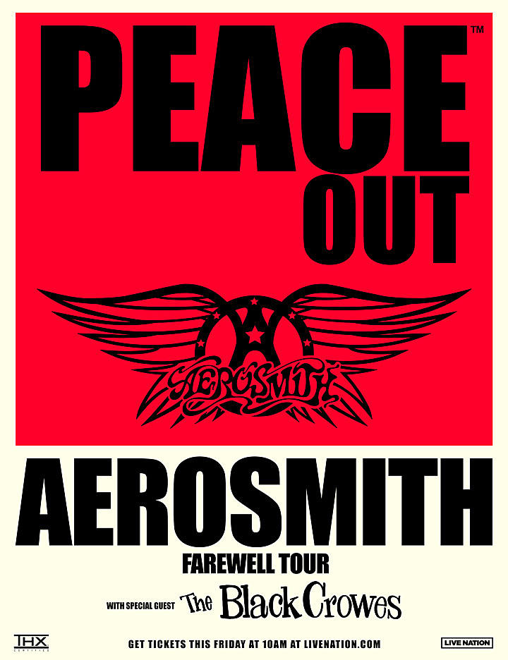 Aerosmith peace out tour