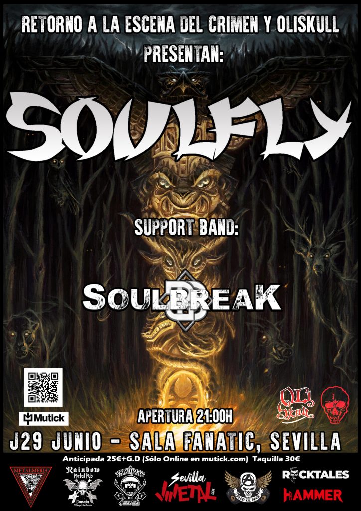 Soulfly cartel sevilla - rock and blog