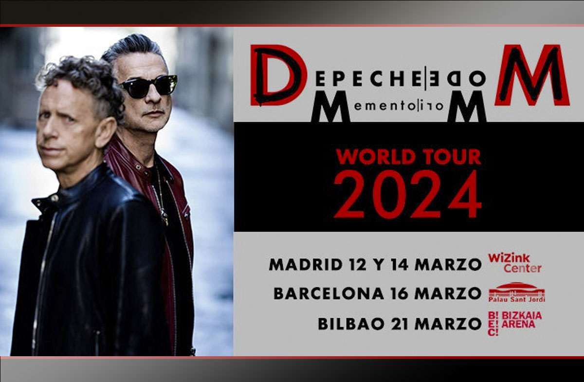 DEPECHE MODE anuncia conciertos en España en 2024
