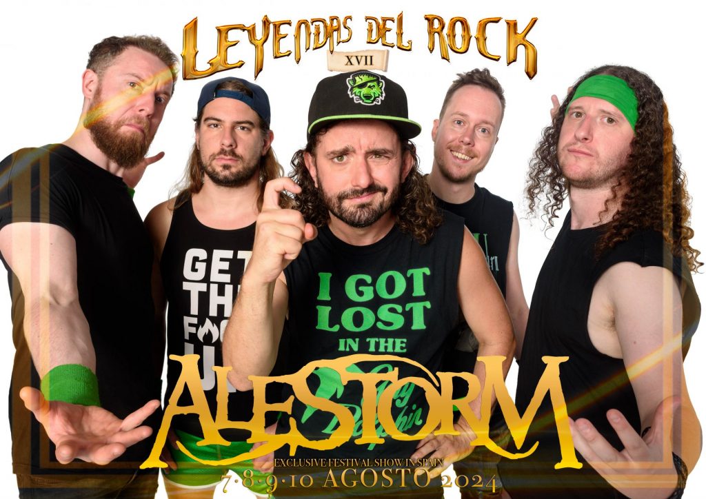 Alestorm leyendas del rock 2024 - rock and blog