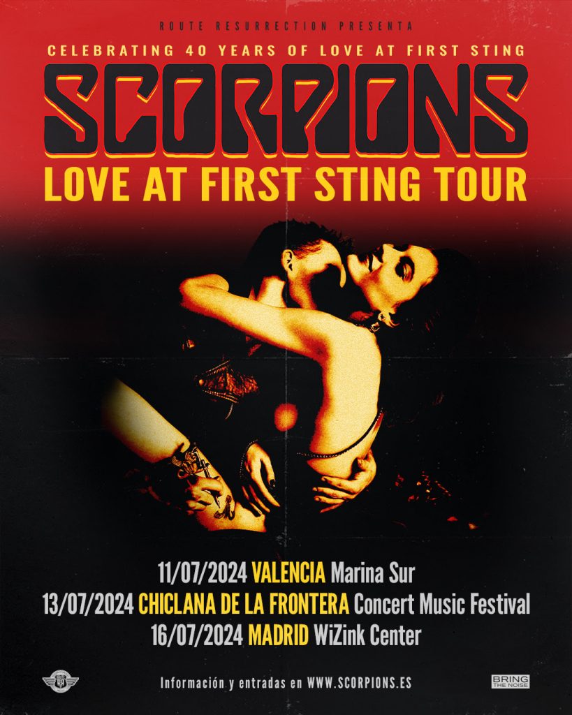 Scorpions gira spain 2024 - rock and blog