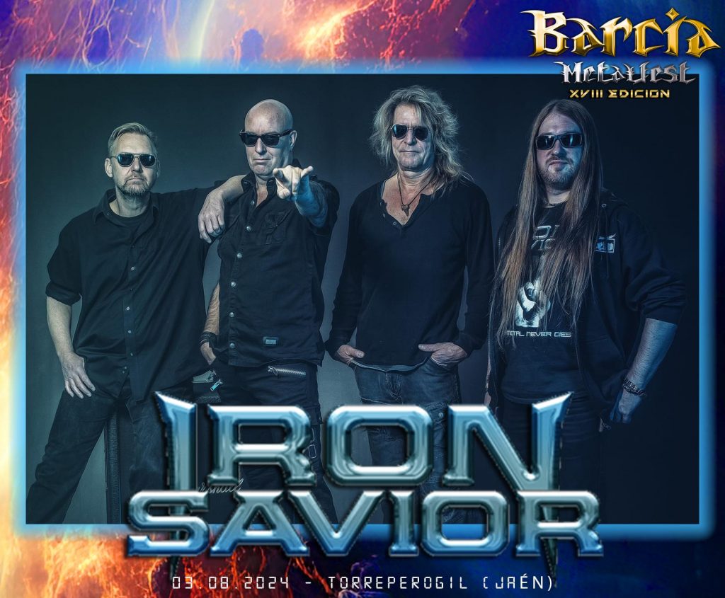 Iron savior barcia metal fest 2024 - rock and blog