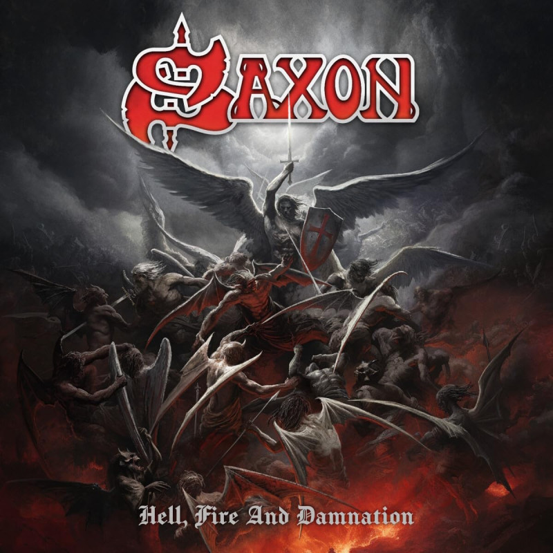 Saxon hell fire and damnation cd - rock and blog