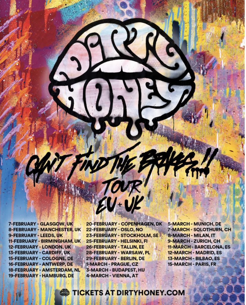 Dirtey honey tour 2024 - rock and blog
