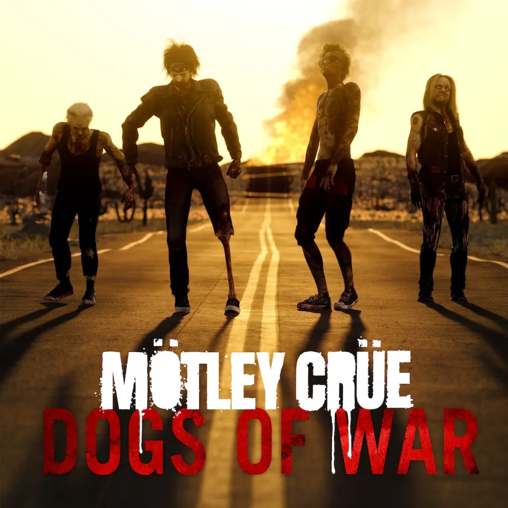 Motley crue dogs of war single art - rock and blog