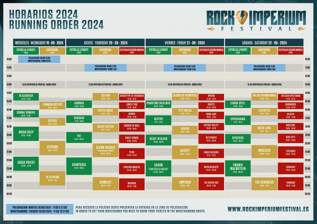 Horfarios rock imperium 2024 - rock and blog