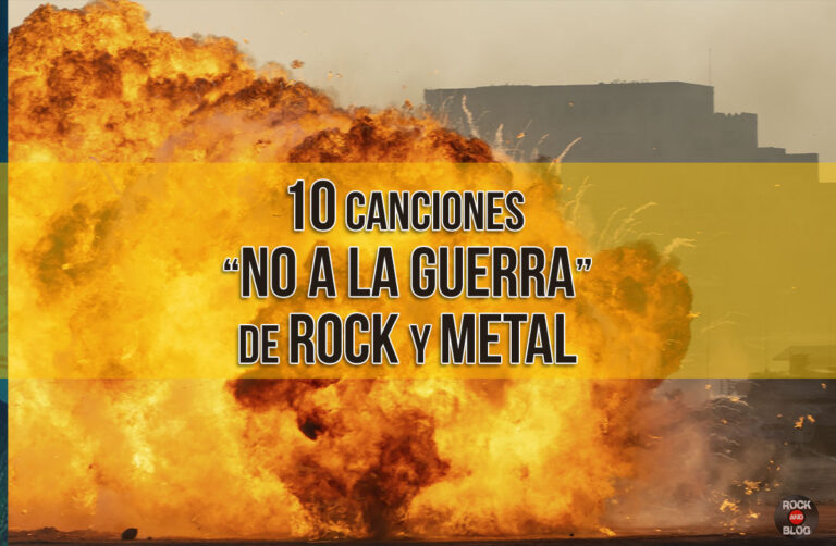 10 canciones «No a la Guerra» más famosas del Rock y el Metal