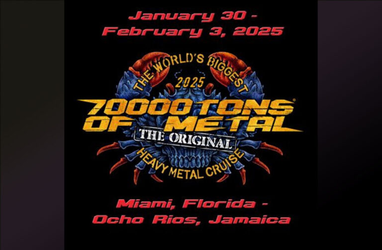 A 70000TONS OF METAL 2025: Primeras Bandas Anunciadas