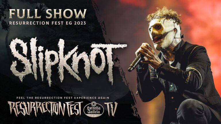 Actuación completa de SLIPKNOT en el Resurrection Fest 2023