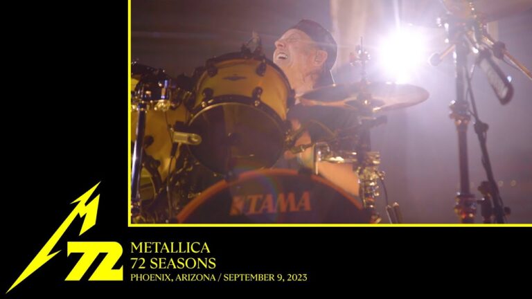 METALLICA sigue poniéndonos los dientes largos con su gira M72